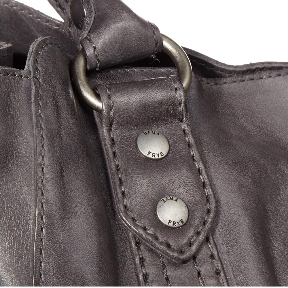 Frye Dark grey Leather Shoulder Tote - Picture 3 of 6